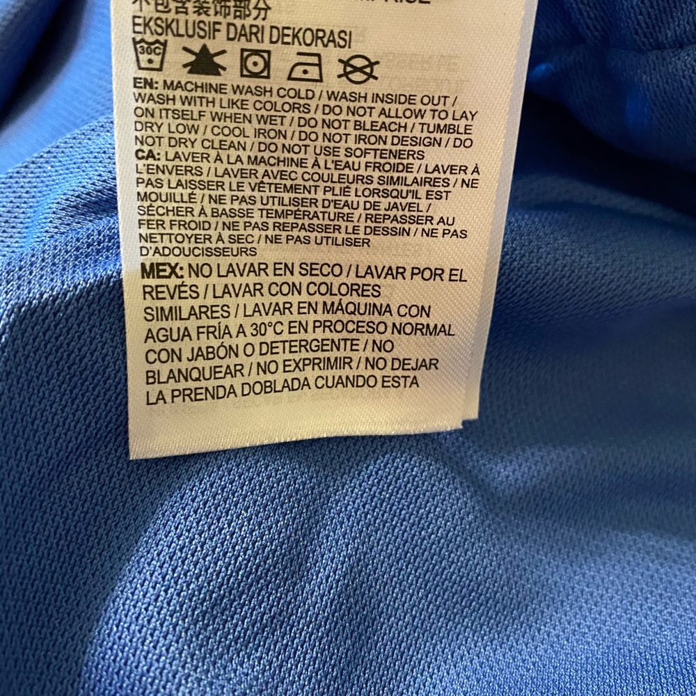NIKE Dri-Fit Athletic Pull-on Blue Pants 2T - Picture 7 of 8